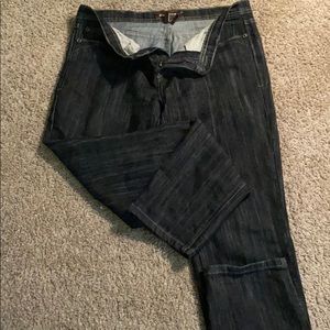 Out jeans skinny stretch jeans like new
